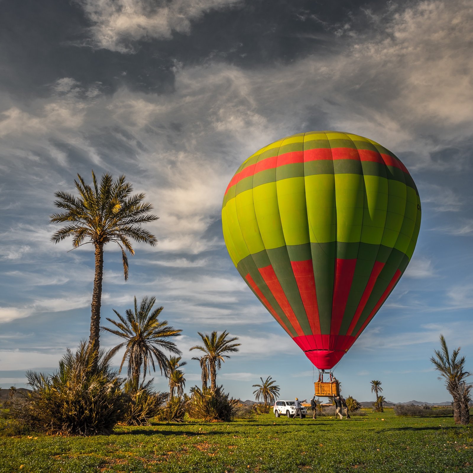 Heißluftballonfahrt Marrakesch